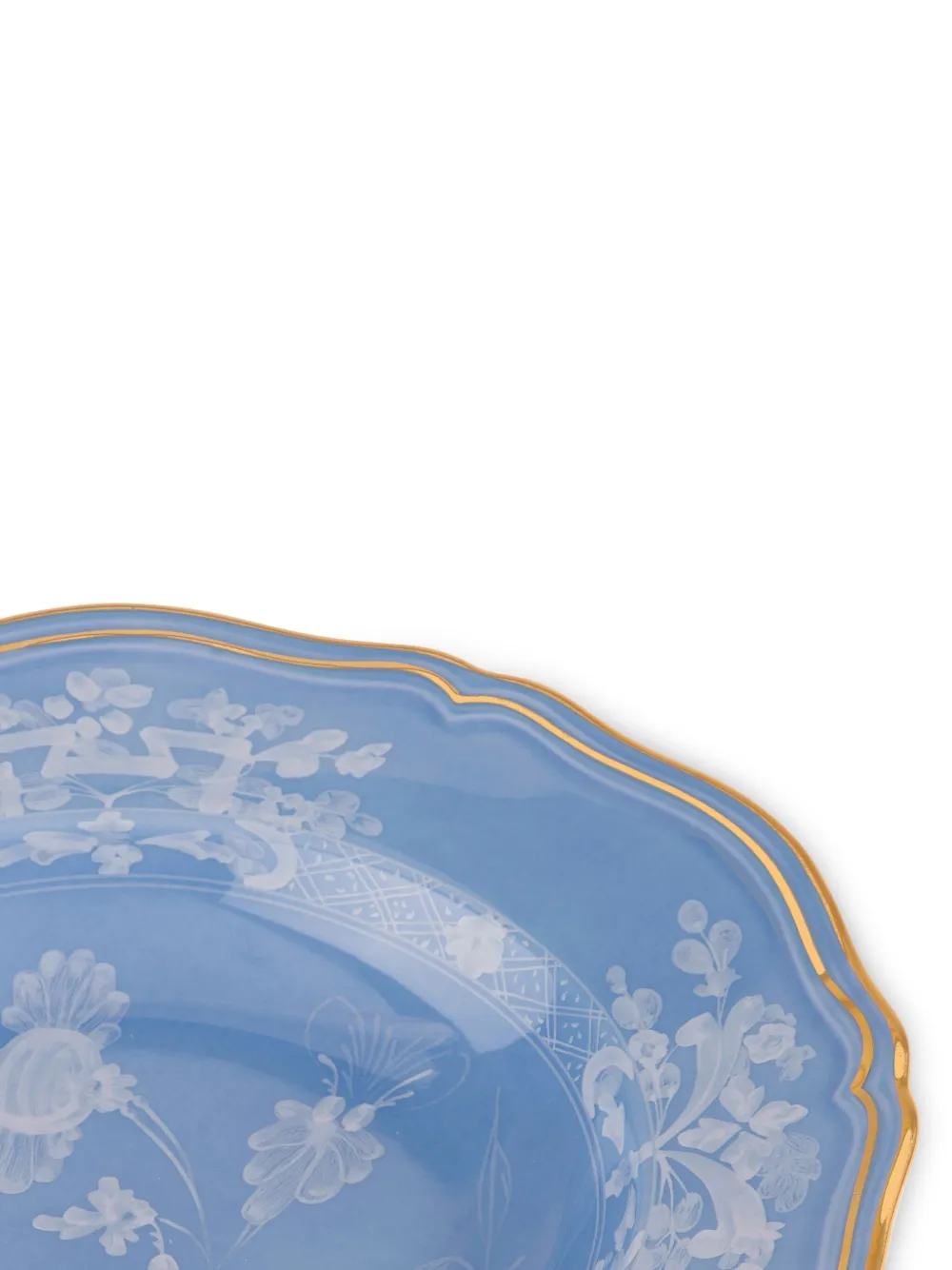 Ginori 1735 Richard Ginori Oriente Italiano Soup Plate In Blue
