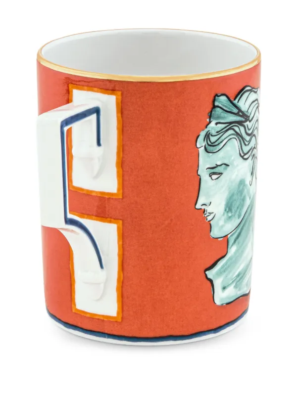 GINORI 1735 Il Viaggio Di Neptuno マグ 365ml | オレンジ | FARFETCH JP