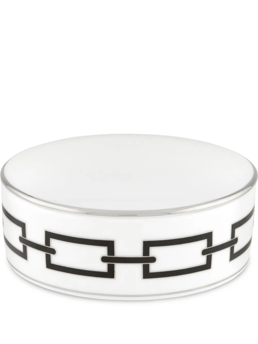 GINORI 1735 Catene trinket box (13cm) | White | Image 1