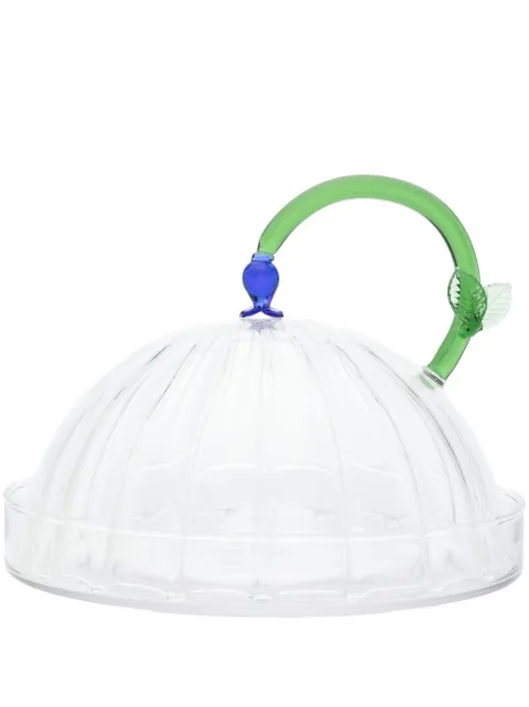 Ichendorf Milano Blue Flower dome with dish (21cm)