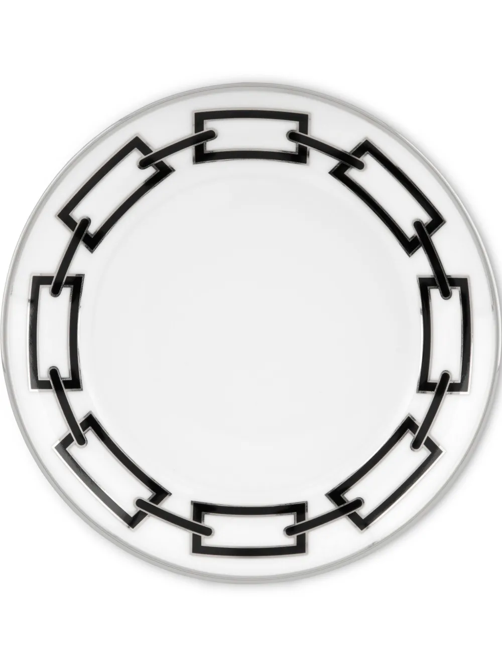 GINORI 1735 Catene Nero saucer (13.5cm) | White | Image 1