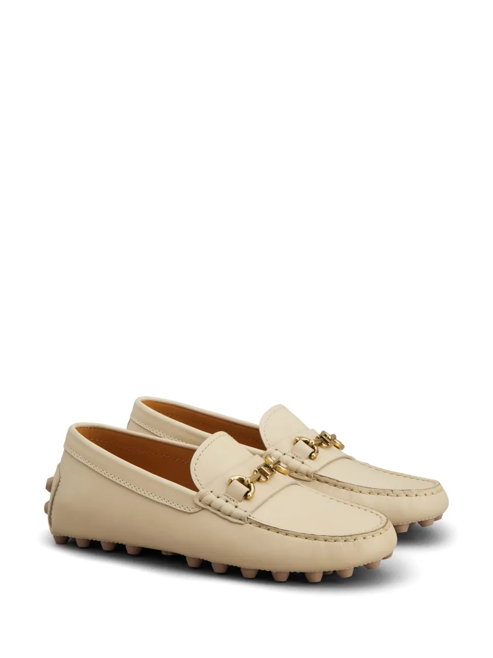Tod's Leren loafers - Beige