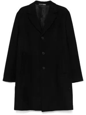 theory - チェスターコート Theory セオリー チェスターコート カシミヤ混 黒 P