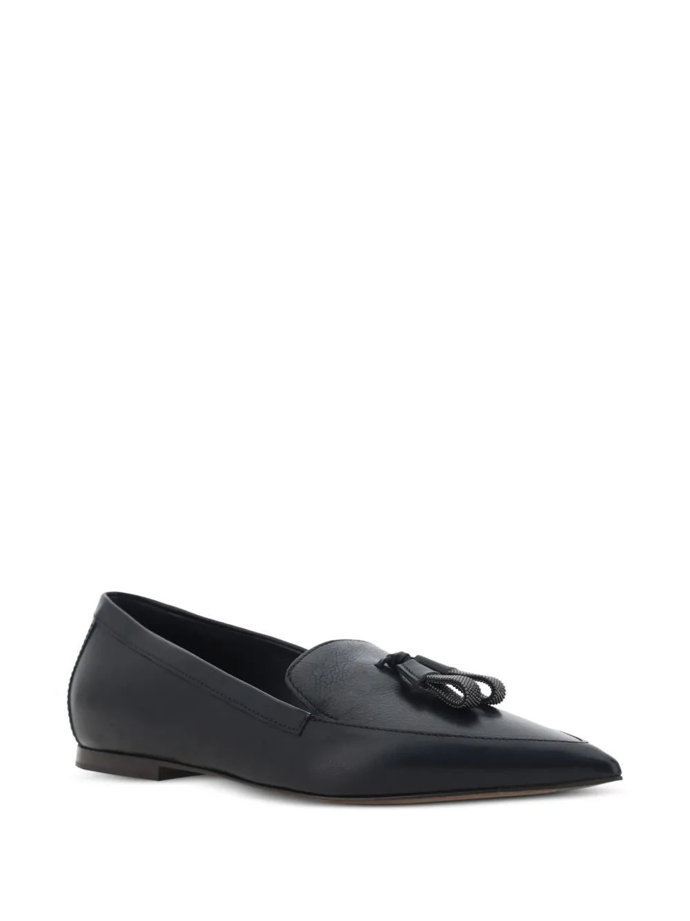 Brunello Cucinelli Monili tassel ballet flats - Black