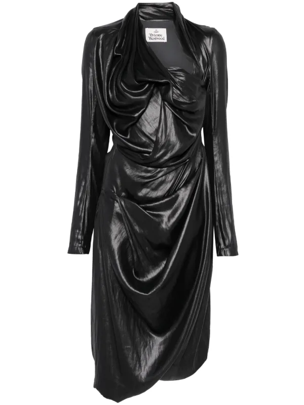 【Vivienne Westwood】Galatea ホルターネックドレス Vivienne Westwood Galatea ドレス | ブラック | FARFETCH JP
