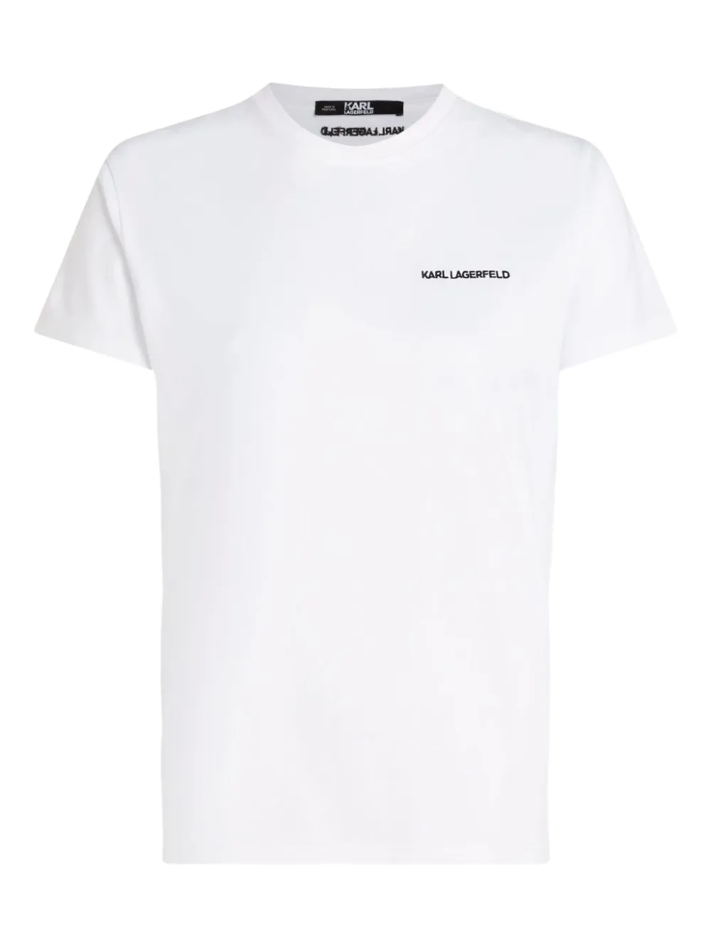 Karl Lagerfeld playera con logo bordado | blanco | Image 1