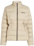Karl Lagerfeld K/Signature puffer jacket - Neutrals