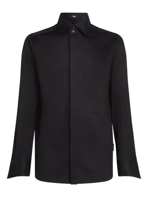 Karl Lagerfeld Essential collar-detail shirt