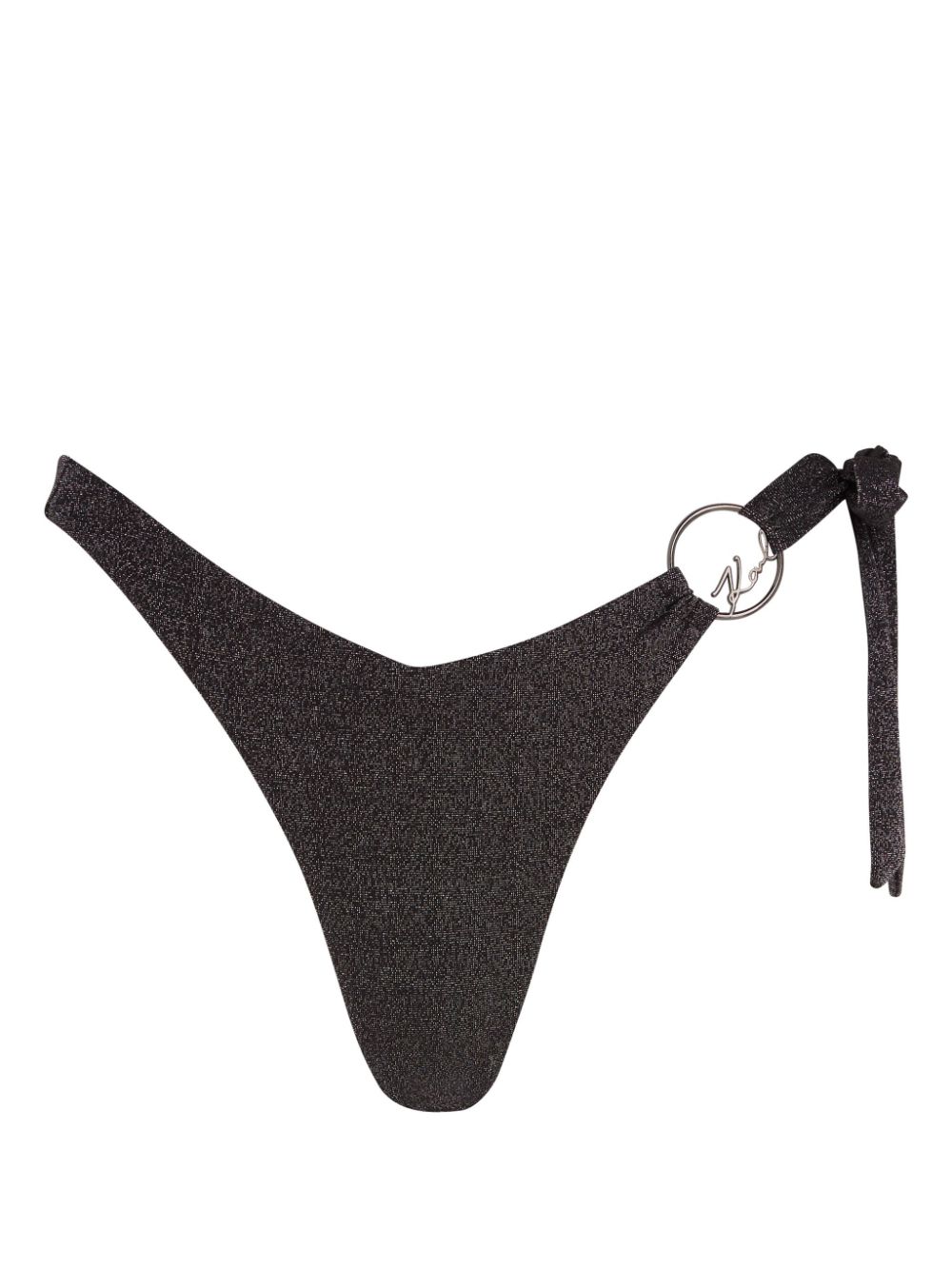 Karl Lagerfeld Bikinislip met logo Zwart