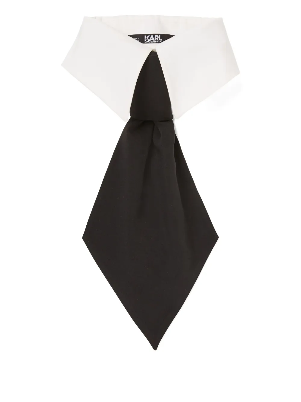 Karl Lagerfeld corbata de seda | negro | Image 1