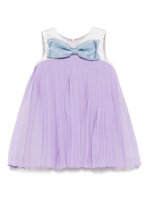Hucklebones London pleated trapeze dress