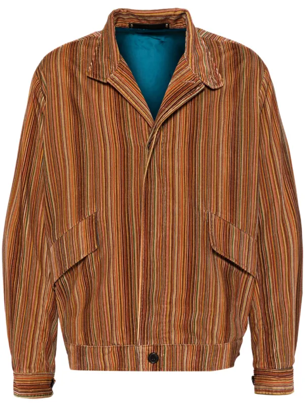 Paul Smith Striped Jacket | Neutrals | FARFETCH