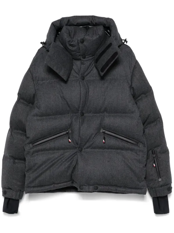 Moncler Grenoble Krun Ski Jacket Grey FARFETCH AE