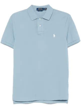 美品　POLO RALPH LAUREN Polo Ralph Lauren Classics Polo Shirt | Blue | FARFETCH HK