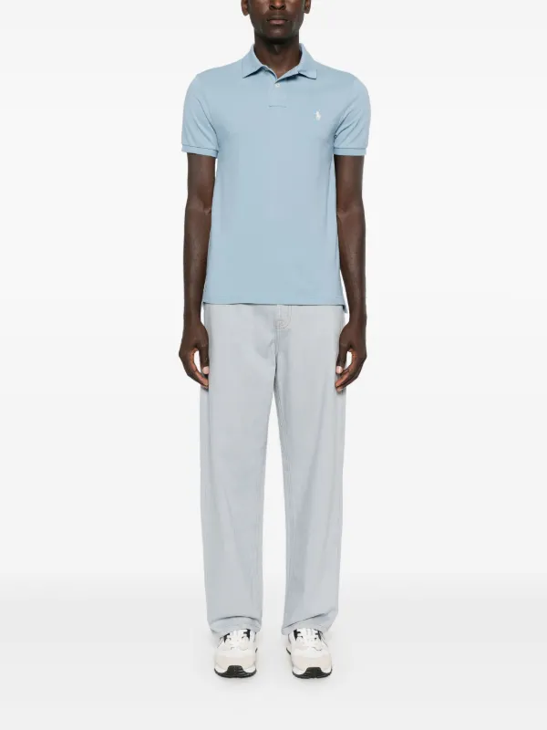 Polo Ralph Lauren ライトブルー ポロシャツ M Polo Ralph Lauren Classics Polo Shirt | Blue | FARFETCH