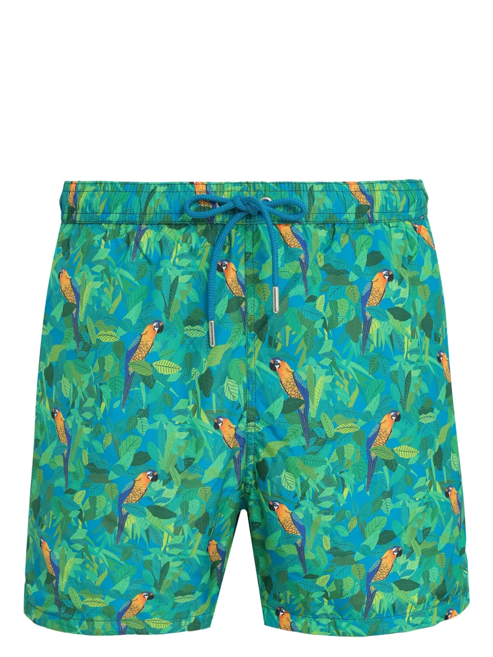 Amir Slama parrot-print swim shorts | Green | Image 1