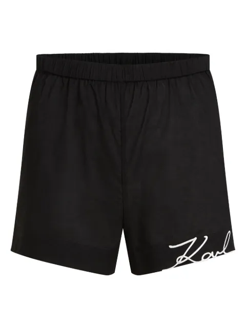 Karl Lagerfeld shorts de playa K/Signature