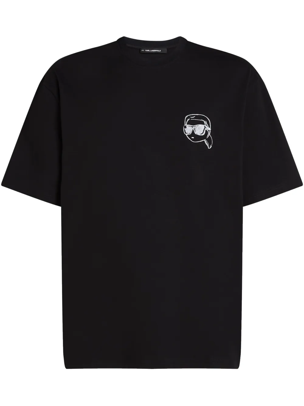 Karl Lagerfeld playera Ikon | negro | Image 1