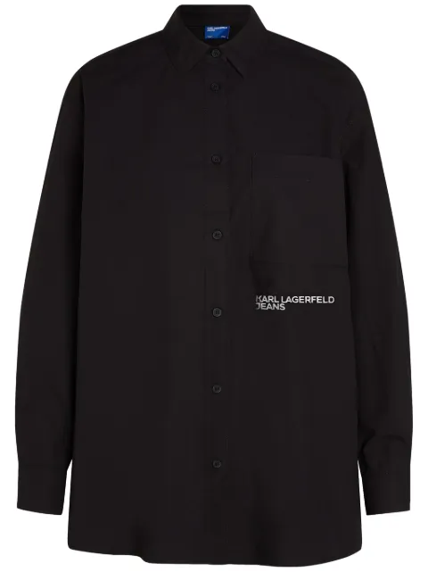 Karl Lagerfeld Jeans chamarra oversize