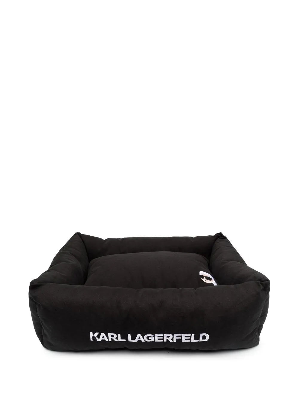 Karl Lagerfeld logo-embroidered dog bed | Men | Image 2