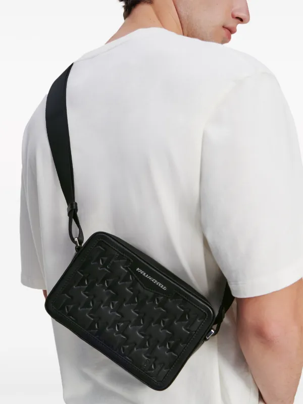 Karl Lagerfeld K/Loom カメラバッグ | ブラック | FARFETCH JP