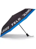 Karl Lagerfeld Jeans logo umbrella - Black