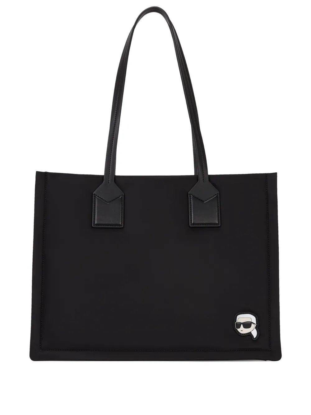 Karl Lagerfeld Ikon medium shopper Zwart