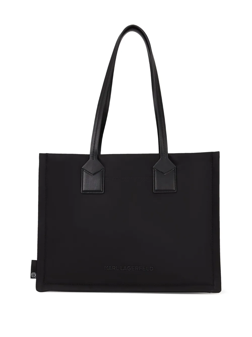 Karl Lagerfeld Ikon medium shopper Zwart