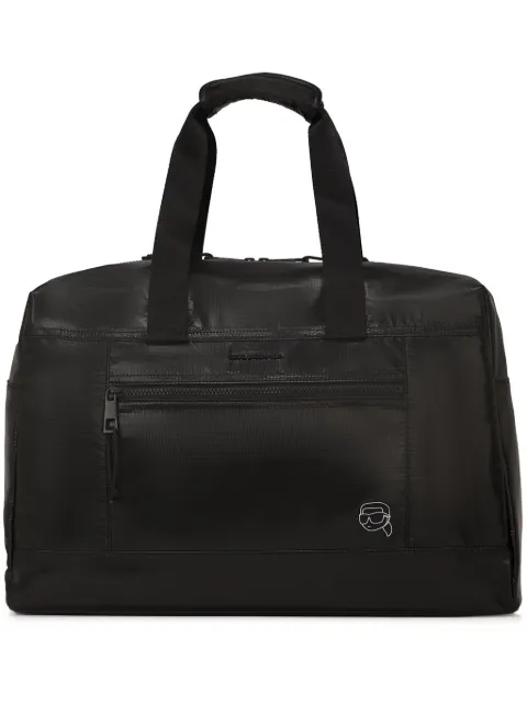 Karl Lagerfeld Ikonik Karl zipped holdall