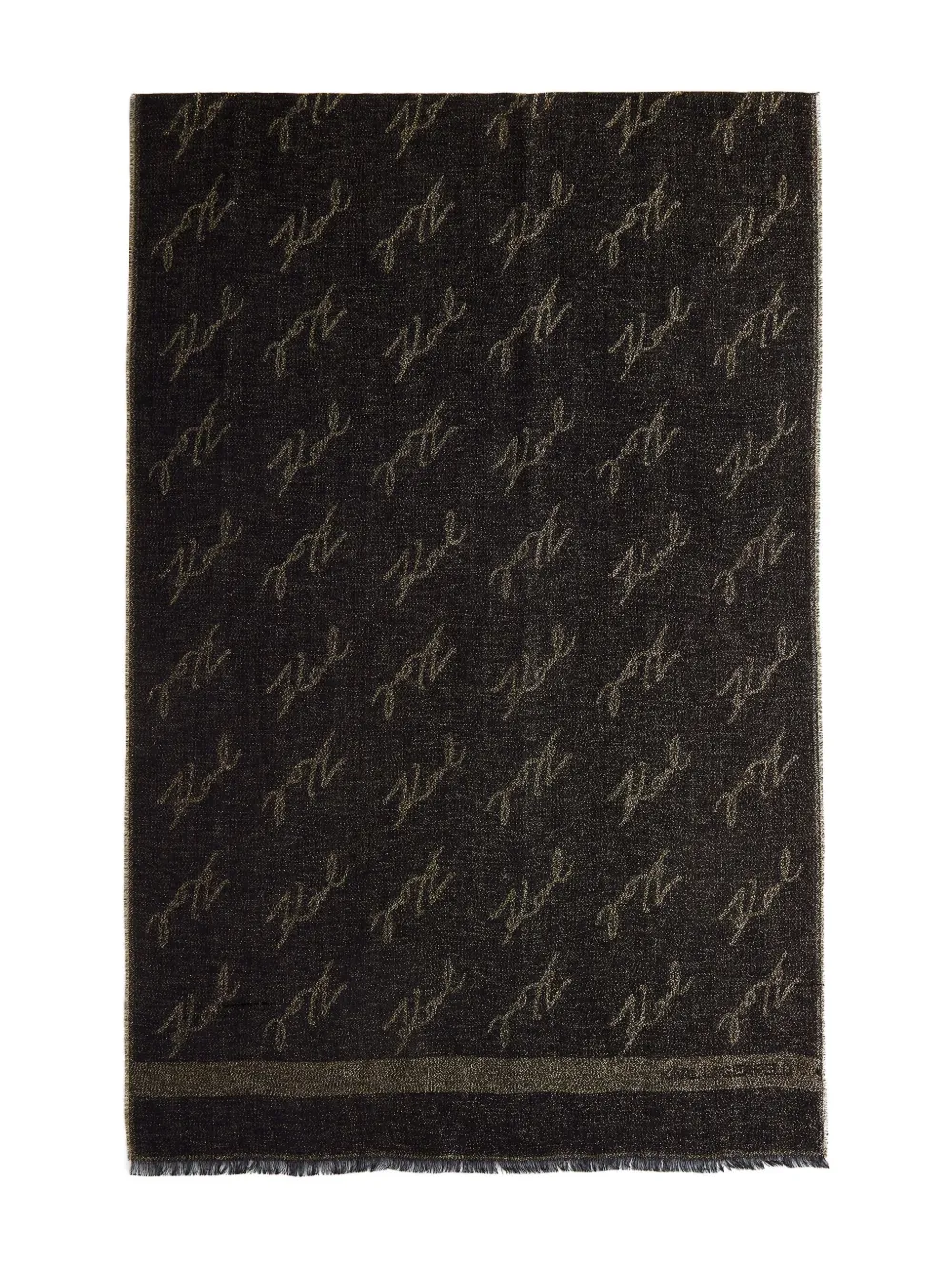 Karl Lagerfeld Signature scarf | Black | Image 1