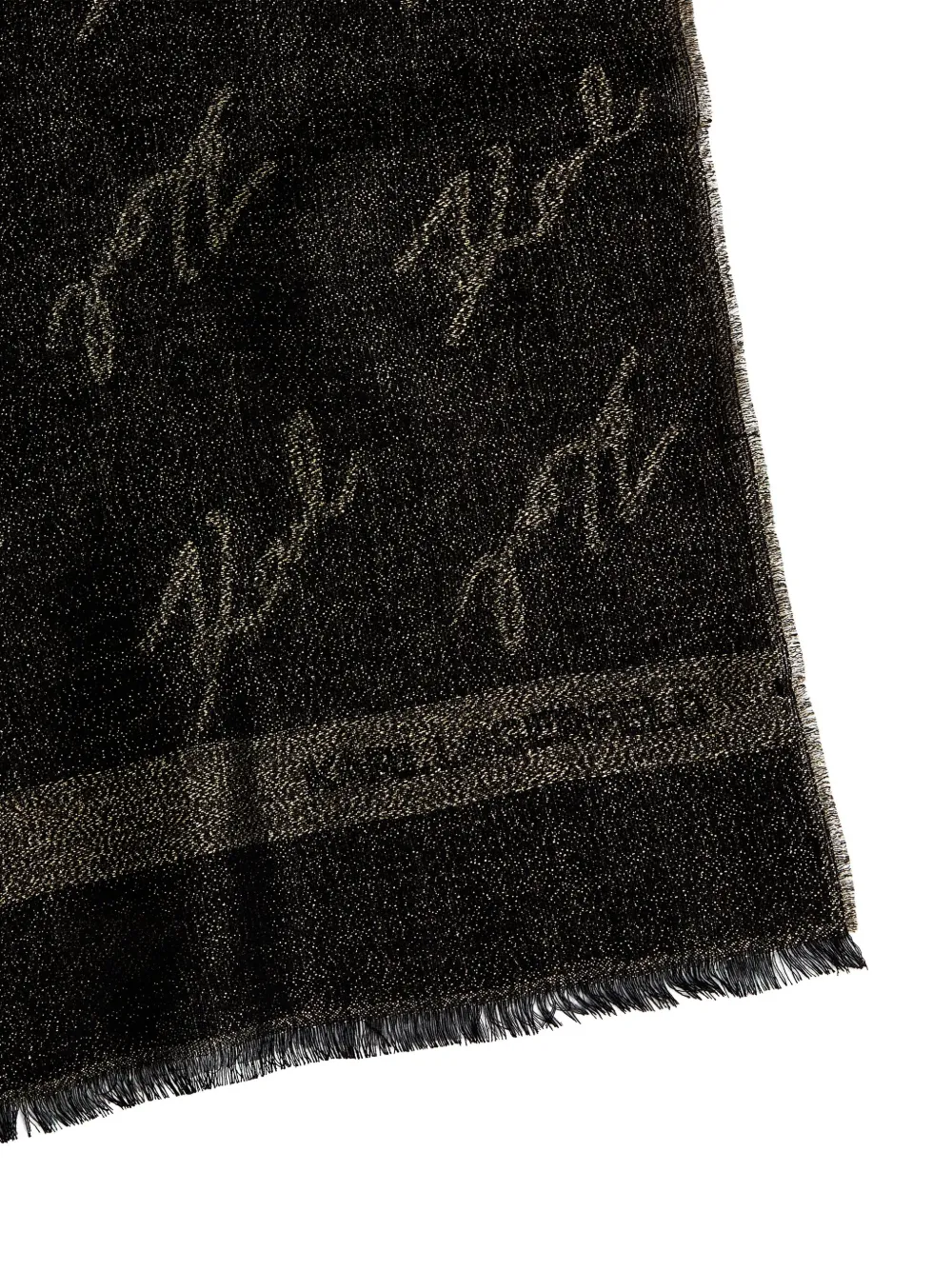 Karl Lagerfeld Signature sjaal Zwart
