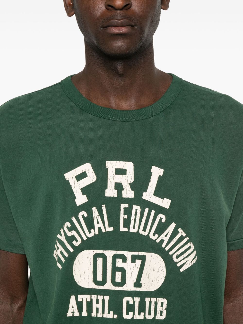 Shop Polo Ralph Lauren Olah T-shirt In Green