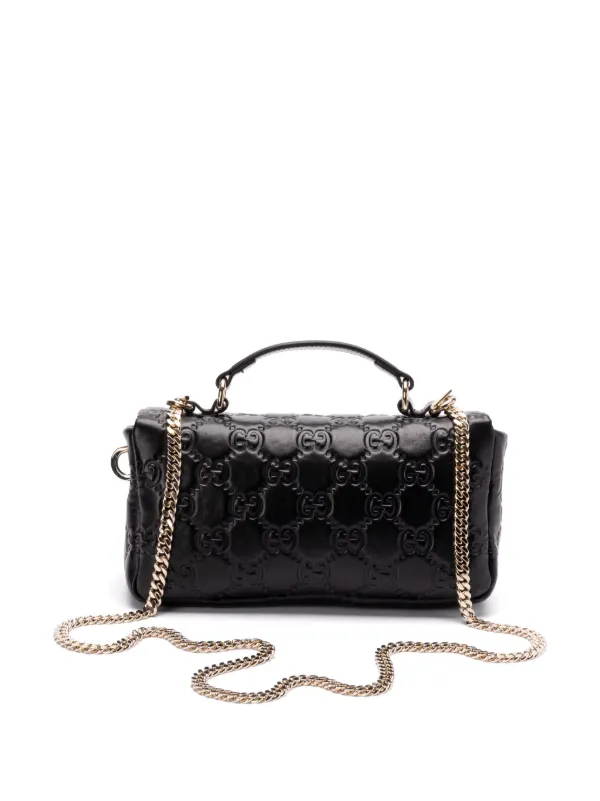 Gucci GG Milano ハンドバッグ ミニ | ブラック | FARFETCH JP