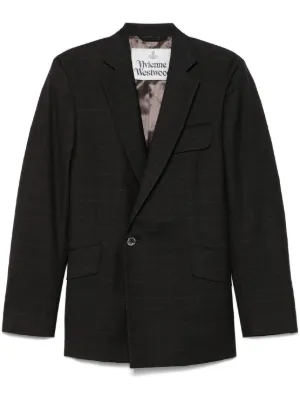 ボトムスその他 Vivienne Westwood Tailored Black Blazer With Notched Lapel VIVIENNE WESTWOOD: Blazer woman - Black | Vivienne Westwood