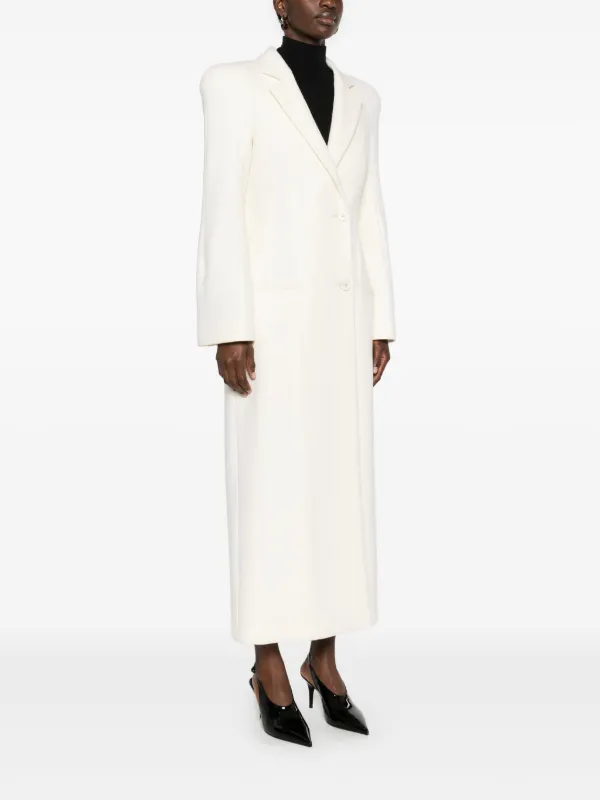 Alexander McQueen ダブルコート | ニュートラル | FARFETCH JP