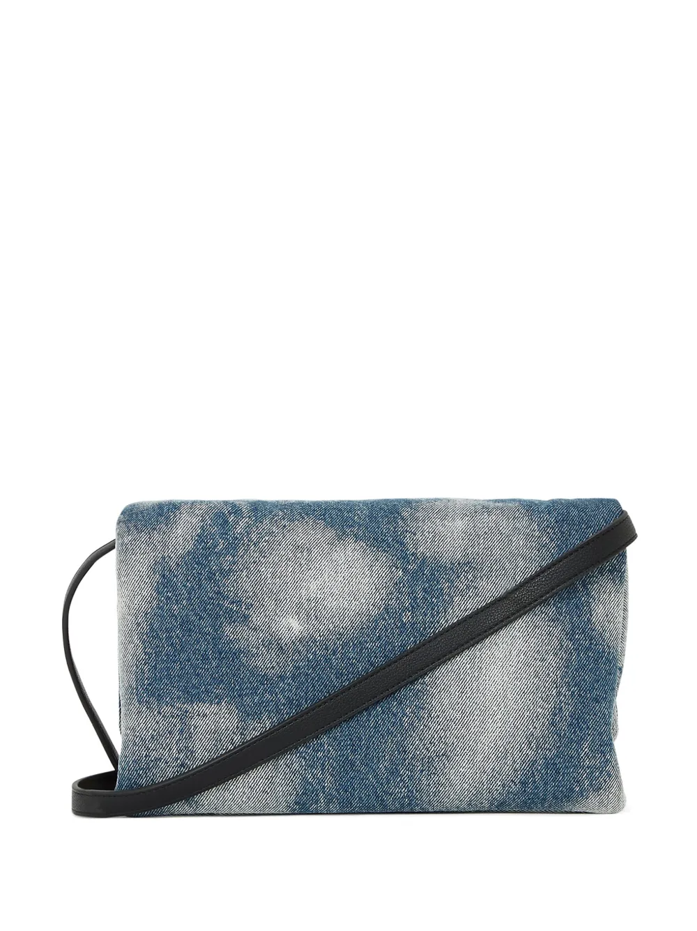 Karl Lagerfeld Jeans Crossbodytas met gebleekt effect Blauw