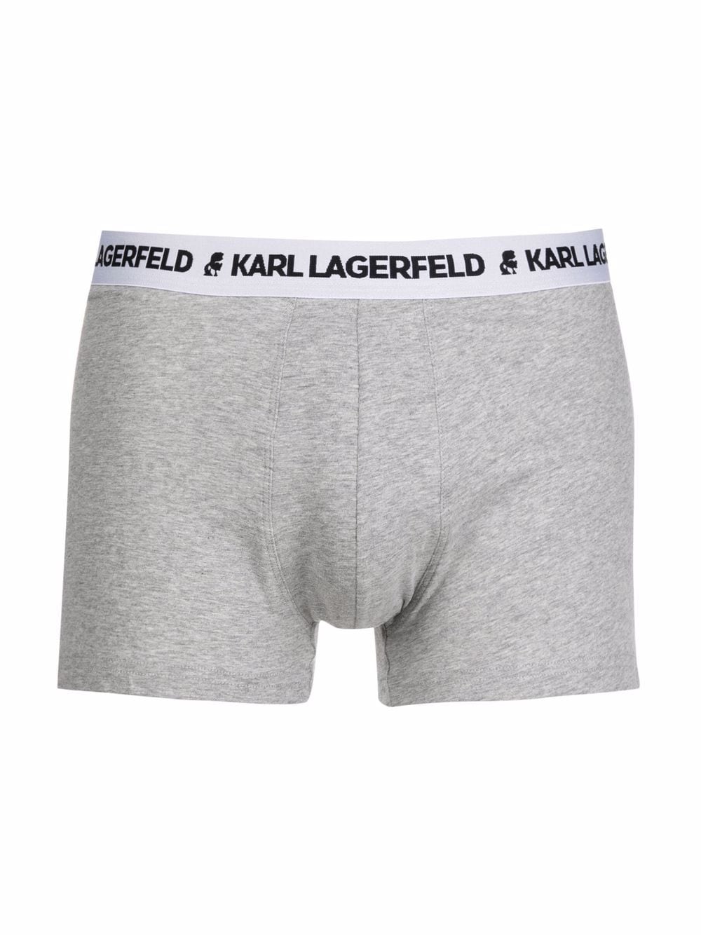 Karl Lagerfeld Drie boxershorts met logoband - 900