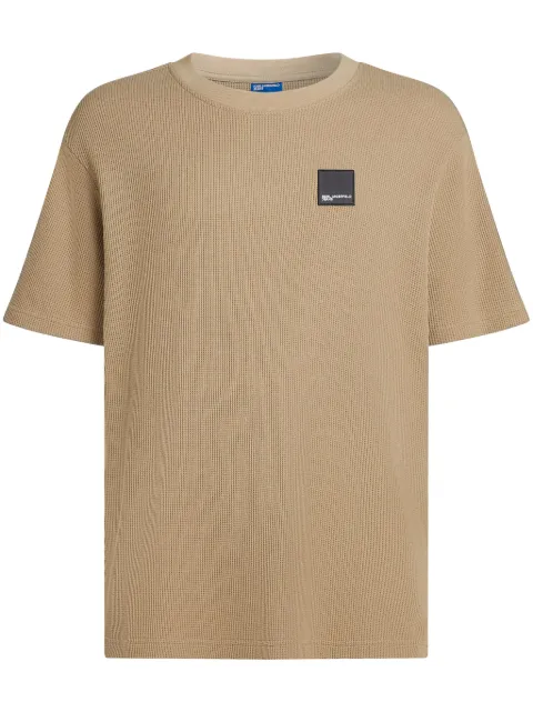 Karl Lagerfeld Jeans waffle-knit T-shirt