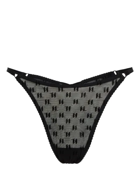 Karl Lagerfeld tanga con monograma KL