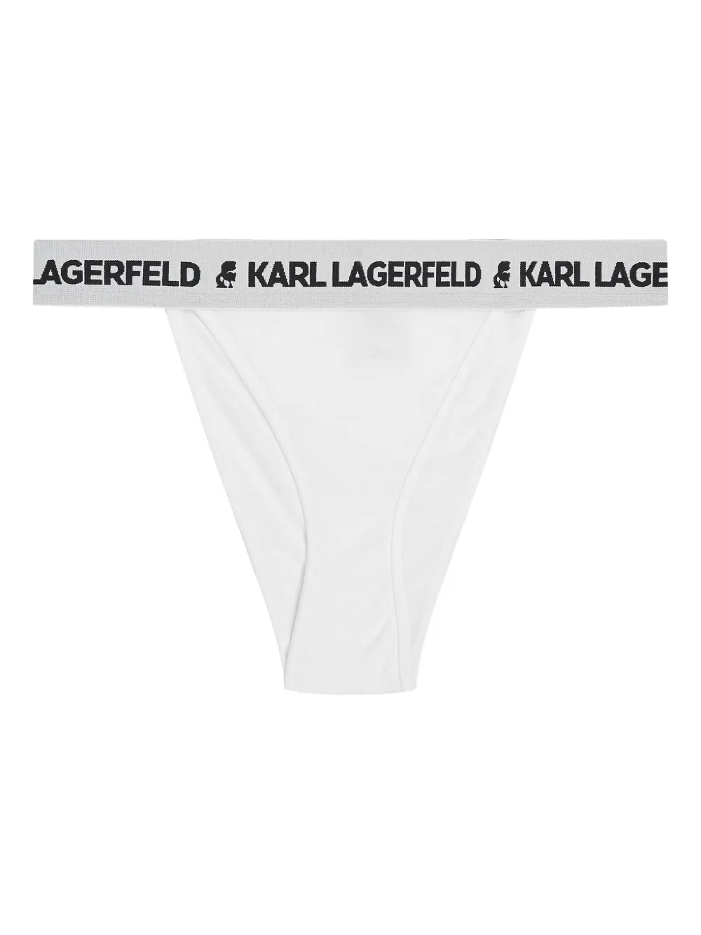Karl Lagerfeld Slip met logoband Wit