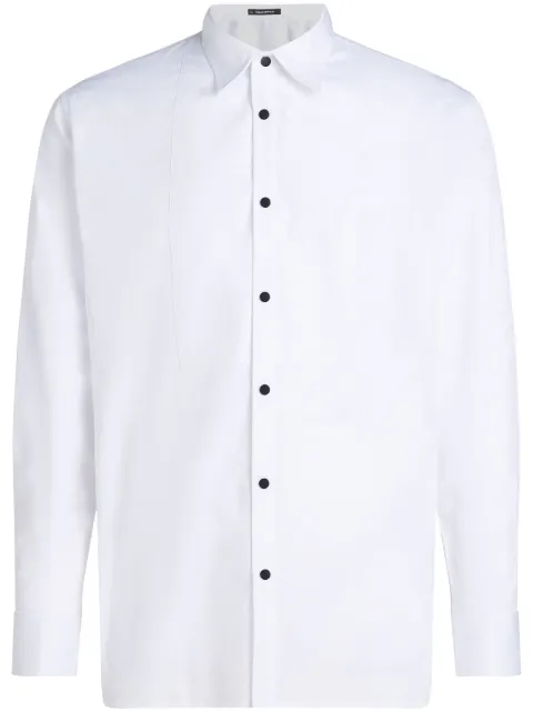 Karl Lagerfeld logo-patch shirt 