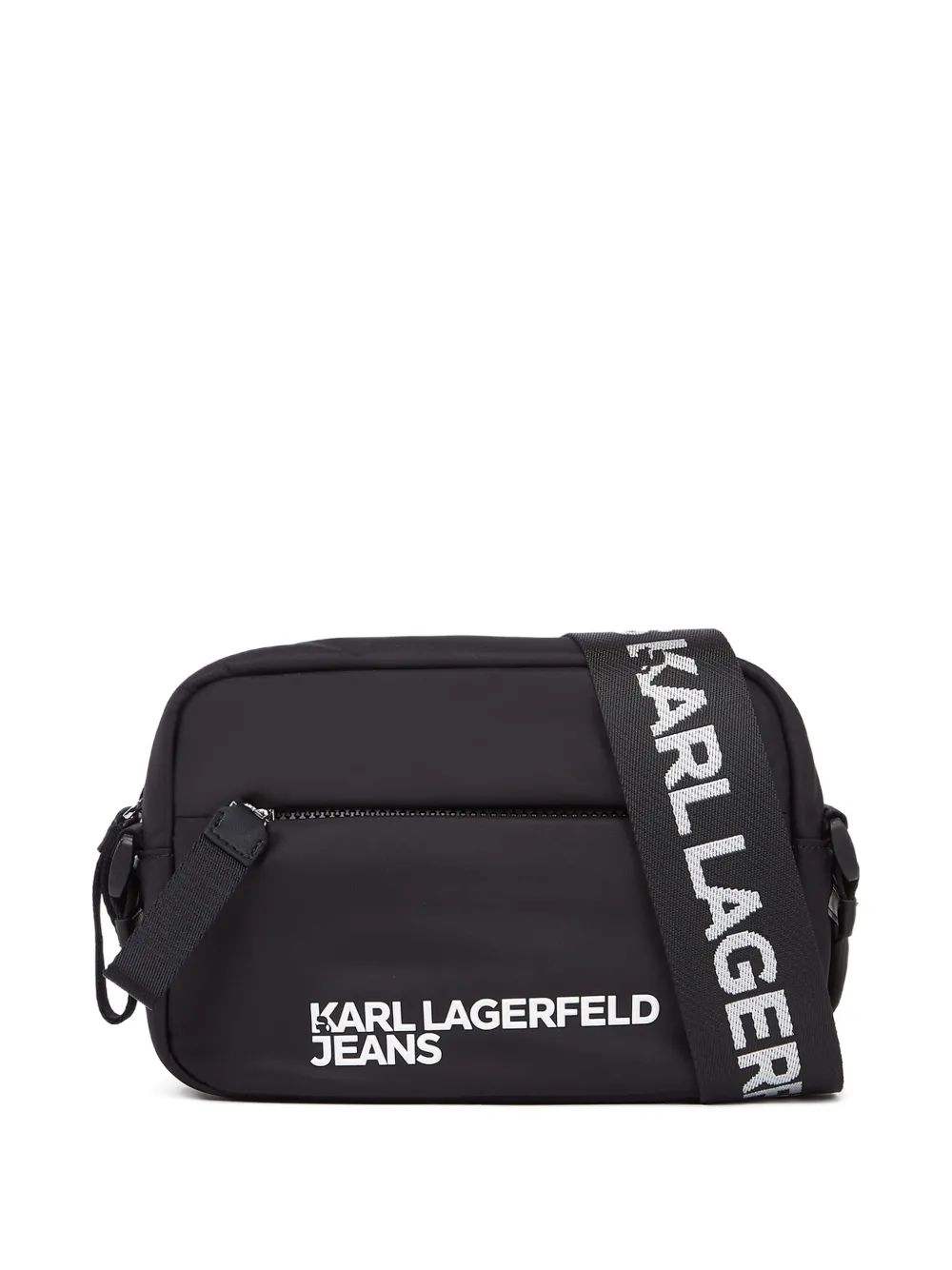 Karl Lagerfeld Jeans Crossbodytas met logoprint Zwart