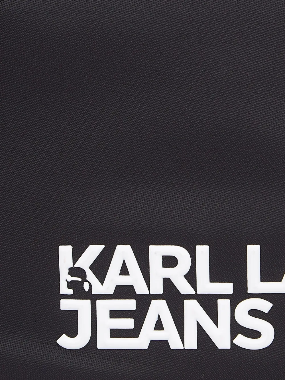 Karl Lagerfeld Jeans Crossbodytas met logoprint Zwart