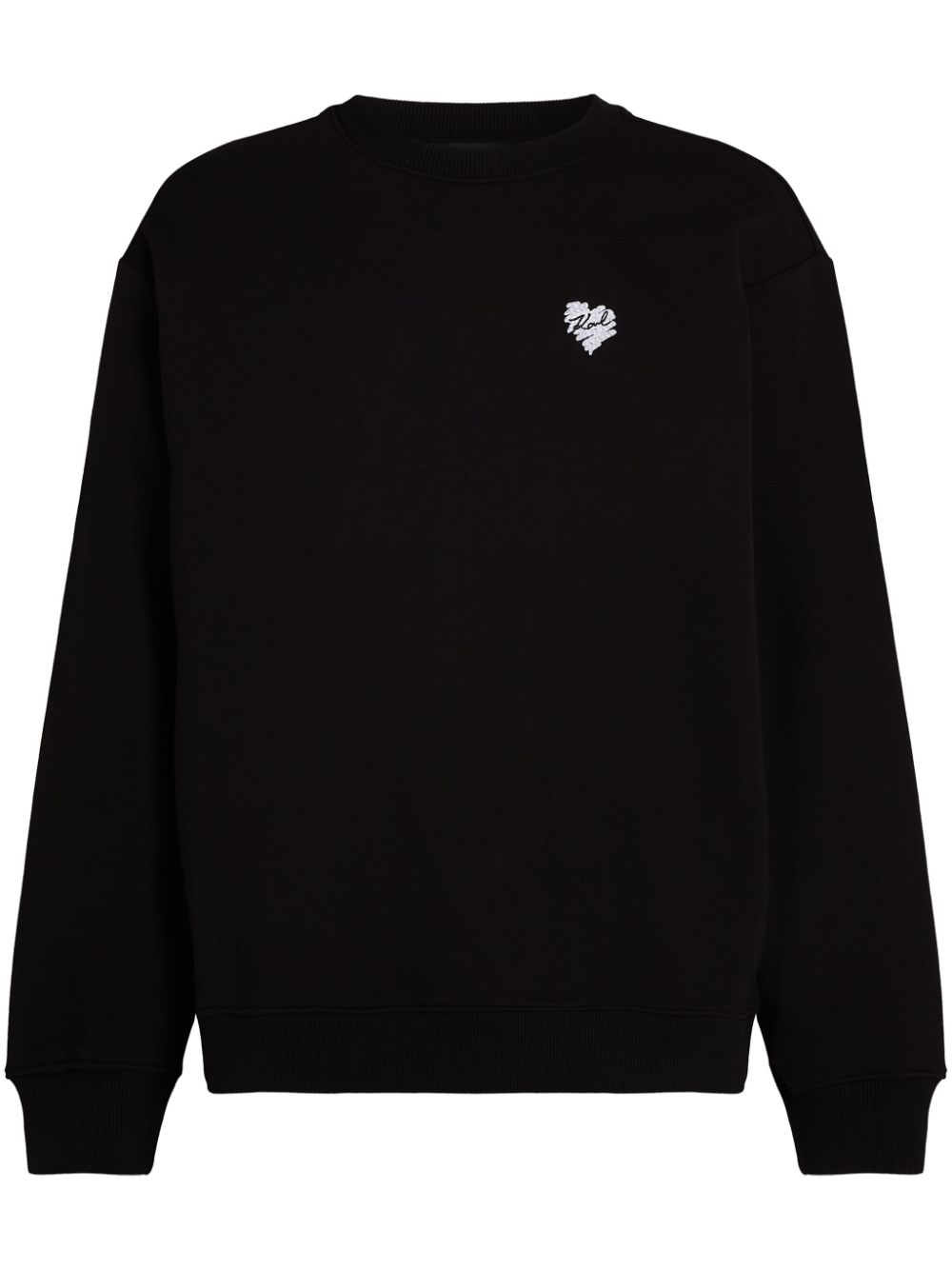 Karl Lagerfeld K/Heart sweatshirt - Black