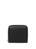 Karl Lagerfeld K/Circle leather bi-fold wallet - Black