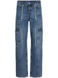 Karl Lagerfeld Jeans relaxed utility jeans - Blue