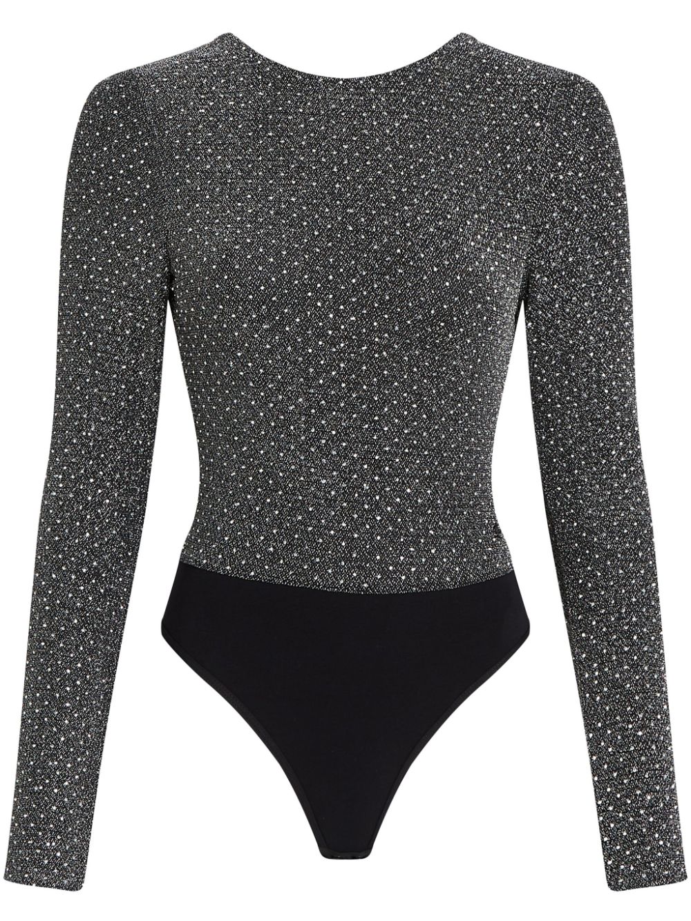 crystal-embellished bodysuit