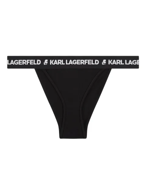 Karl Lagerfeld logo-waistband Brazilian briefs