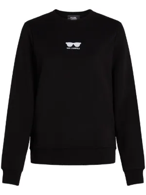 GANNI Isoli drop-shoulder Sweatshirt | Black | FARFETCH CY