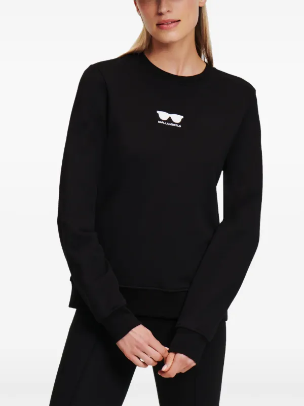 Karl lagerfeld women's sweatshirt hotsell